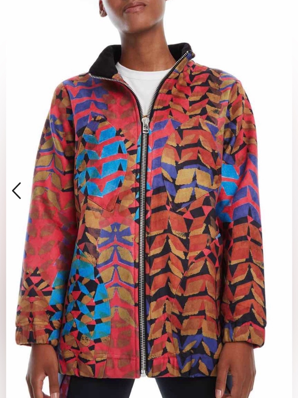 Desigual Retro Patch OLAHRAGA Jacket Size L/XL
